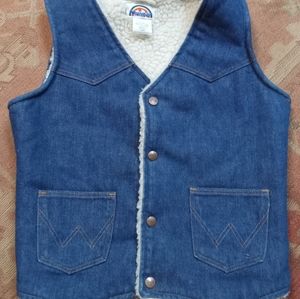 Vintage Wrangler denim vest